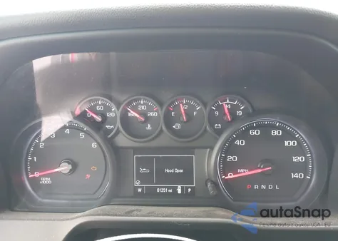 2020 Chevrolet Silverado 2Wd Short Bed Custom from USA, damaged, VIN 1GCPWBEH9LZ302183